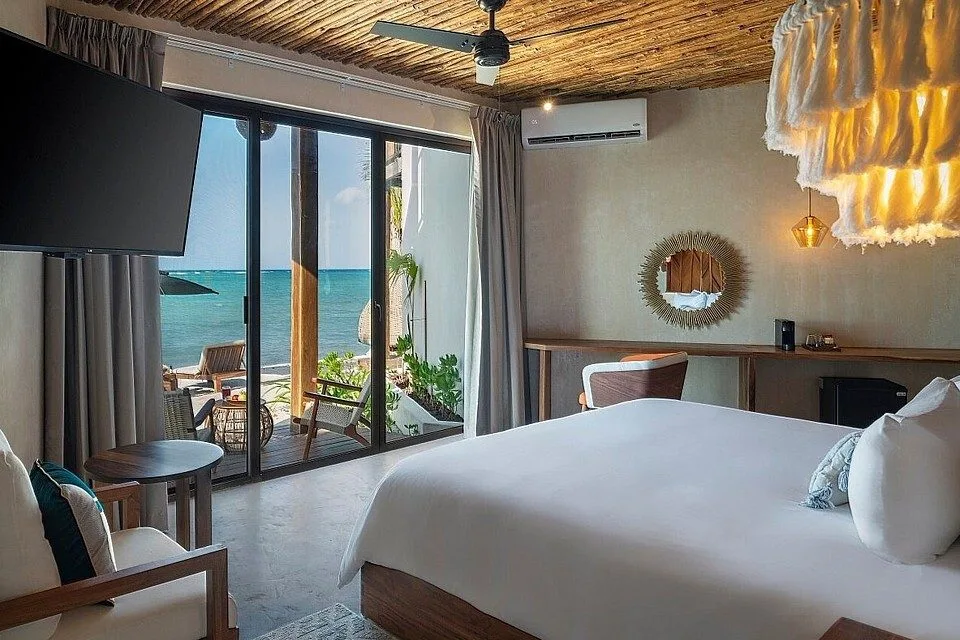 Suite boutique frente al mar en Tulum