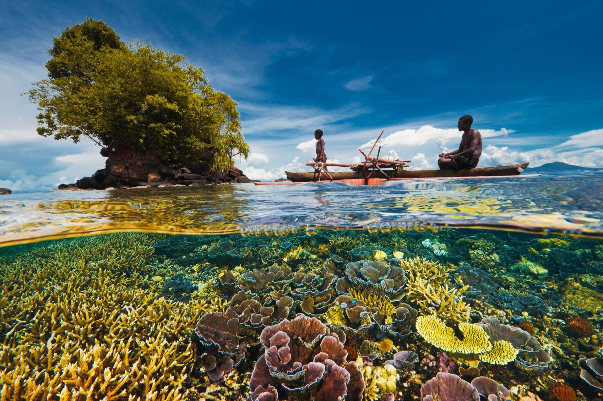 Roatán — coral reef of the Mesoamerican Barrier Reef
