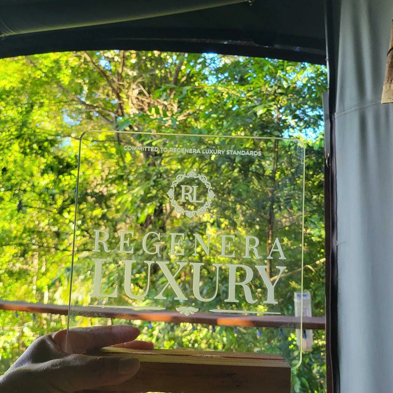 Committed to Regenera Luxury standards, in the wild