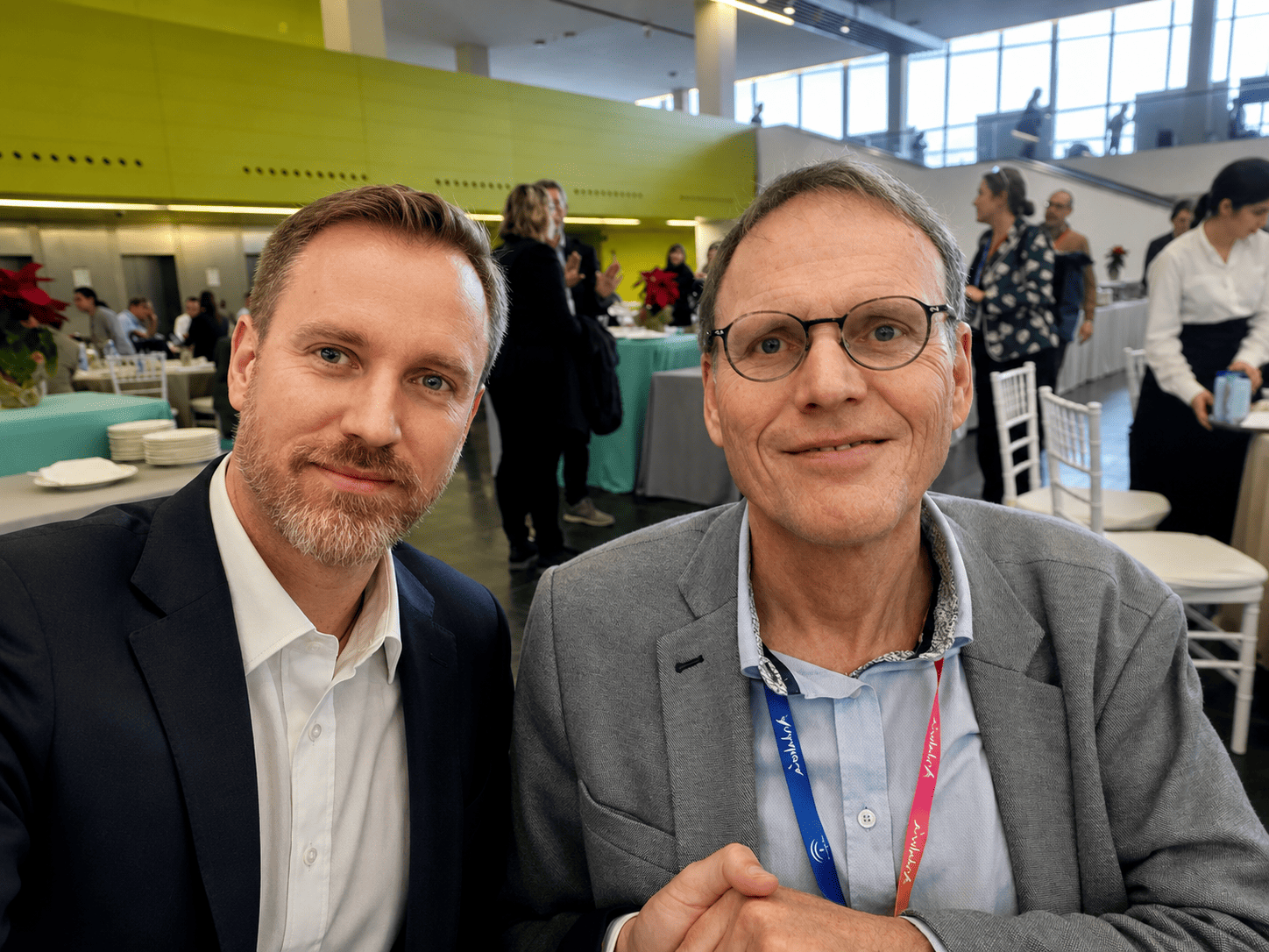 Héctor De Castro con Albert Salman, CEO de Green Destinations