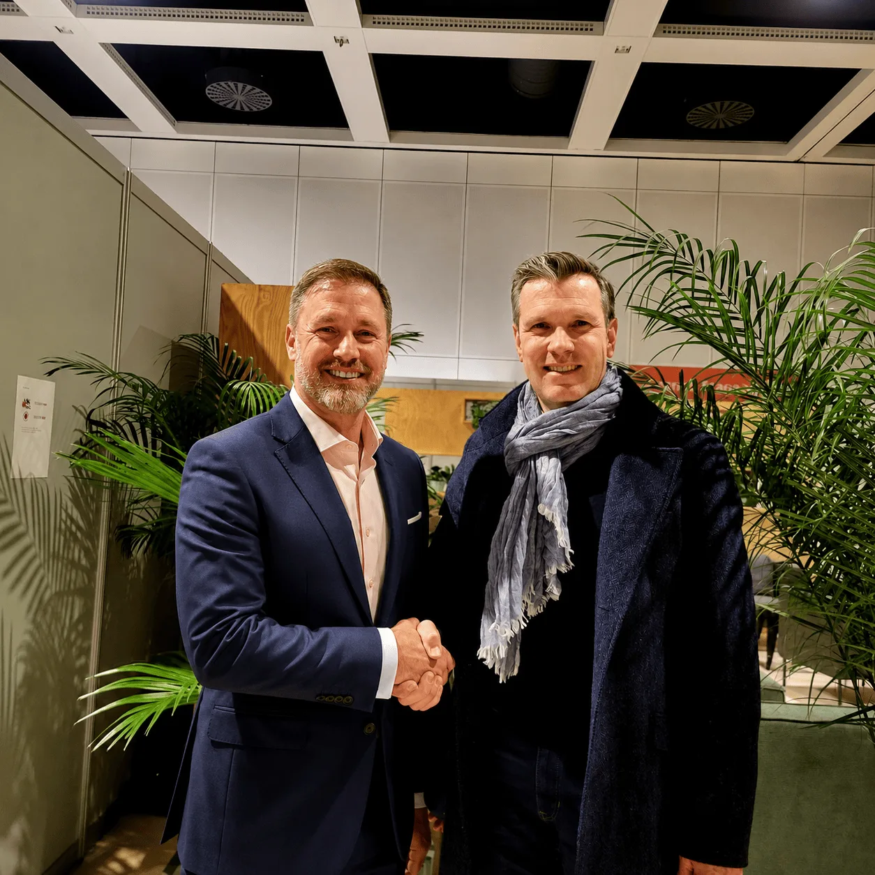 H&eacute;ctor De Castro with Dr Willy Legrand, IU Internationale Hochschule