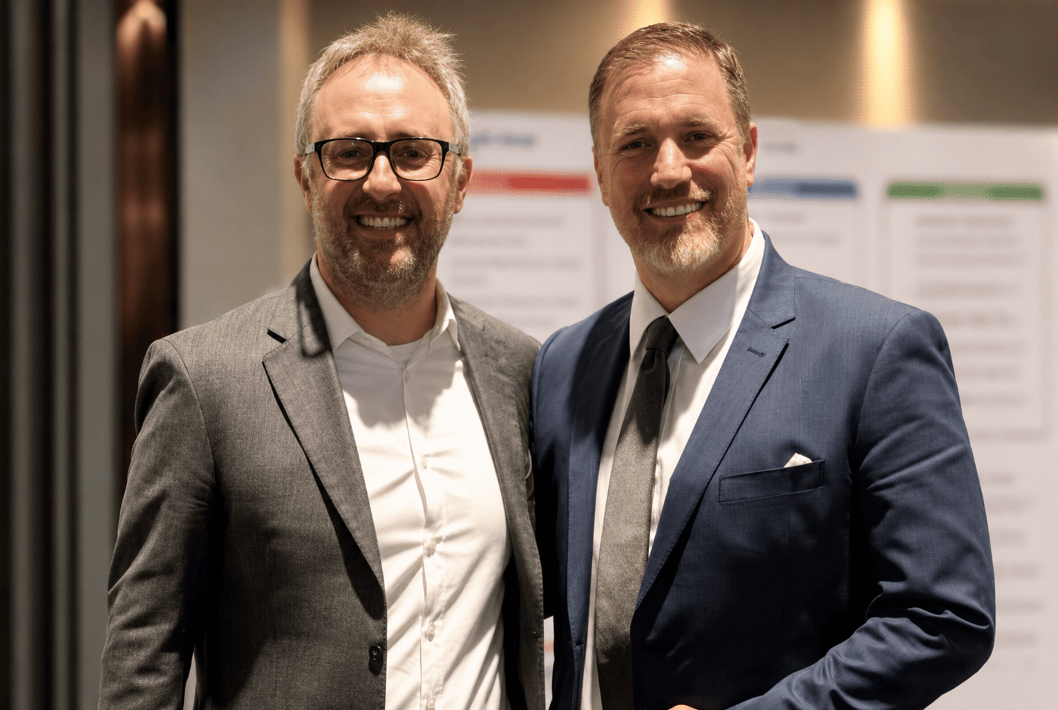 Dr Alessandro Inversini, EHL Hospitality Business School, with Héctor de Castro
