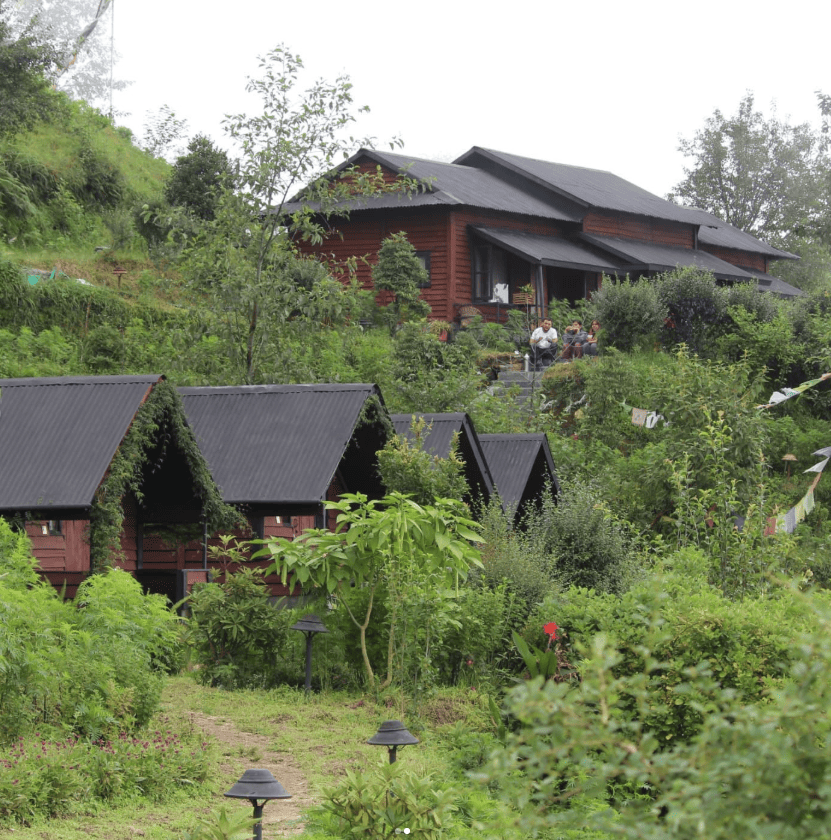 Prakriti Resort & Organic Farm in the Himalayan foothills, Haibung, Nepal