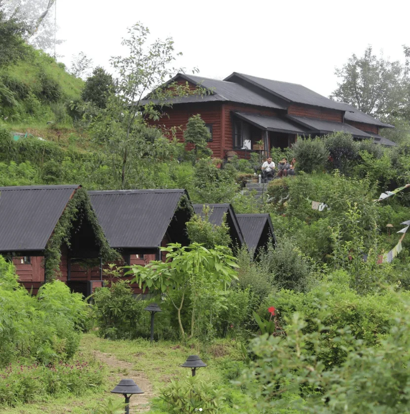 Prakriti Resort & Organic Farm in the Himalayan foothills, Haibung, Nepal
