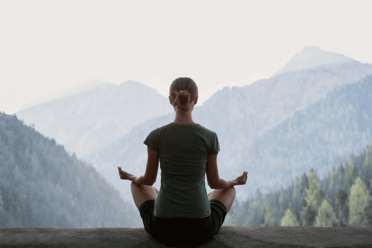 A peaceful image of a forest pathway surrounded by lush trees and natural light, symbolizing the connection between humanity and nature. The scene captures the essence of eco wellness and the importance of reconnecting with the environment for holistic well-being