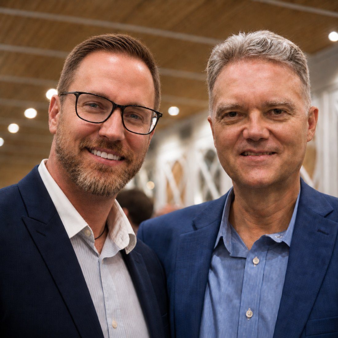 Héctor De Castro with Randy Durband, CEO of the GSTC
